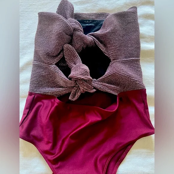 Urban Outfitters metallic glitter Bodysuit - out from under - Picture 1 of 3